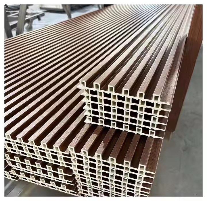 Plastic WPC Wall Panel Fluted Wood Composite I